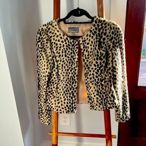 Leopard print jacket